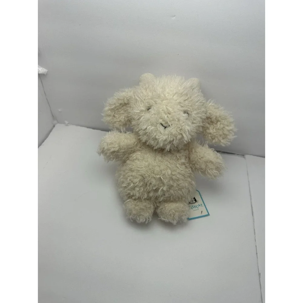 Jellycat Little Goat Cream Plush Stuffed Animal Toy RARE JELLY9895IF BNWT